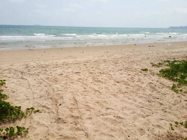 Plaży Mae Ramphueng Rayong Tajlandia — Zdjęcie stockowe