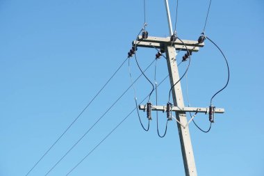 Tayland 'ın elektrik direğini kapatın.