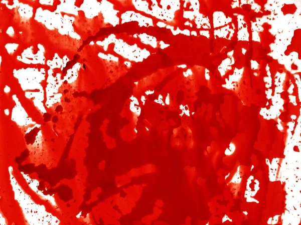 Rotes Blut Auf Weißem Hintergrund — Stockfoto