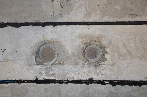 Old Cement Building Floor Texture — Stock Photo, Image