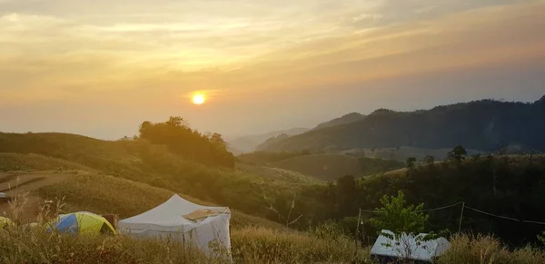 Wunderschöne Landschaft Nordthailand — Stockfoto