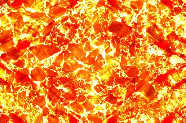 Horoucí Oheň Spalování Lávového Vzorku Pozadí — Stock fotografie