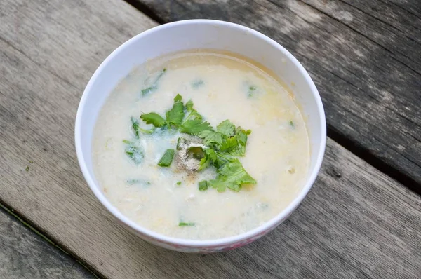 odun zemininde pirinç Bulamaç