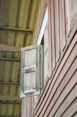 ülke Tayland ahşap pencere