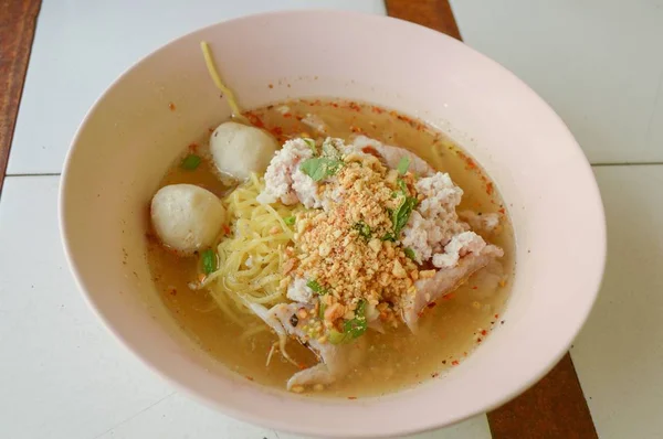 Томатна Локшина Таїландська Їжа — стокове фото