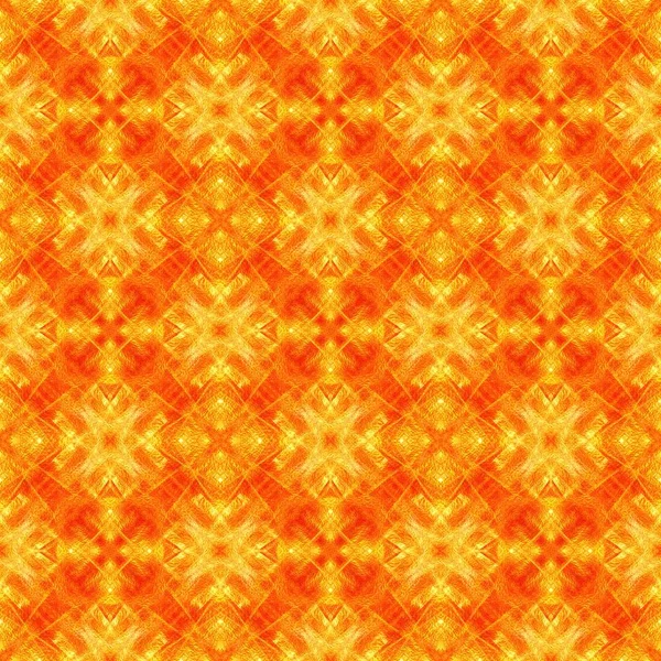 オレンジ色のシームレスなパターンの背景 — ストック写真