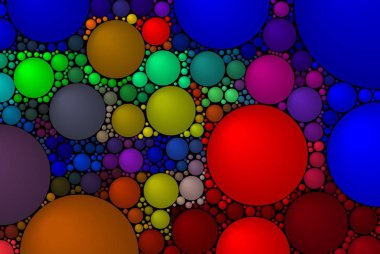 Çember desenli arkaplan rengi