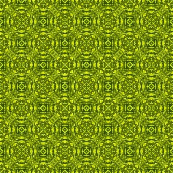 Безшовний Візерунок Фон Зеленого Кольору — стокове фото