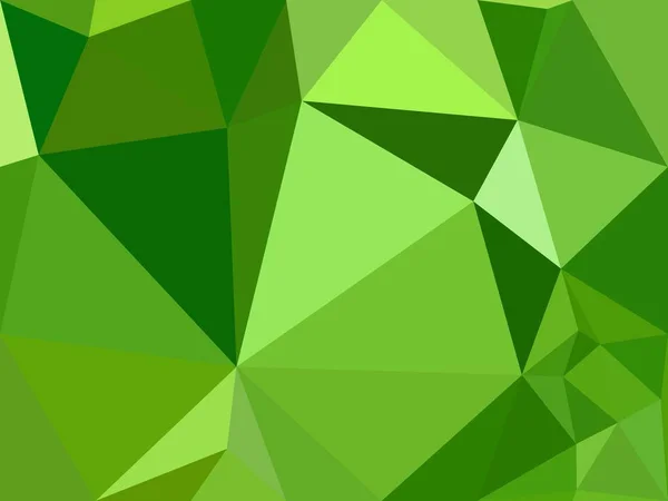 Arte Verde Color Polígono Patrón Fondo —  Fotos de Stock