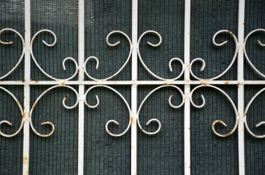 Demir duvar dokusunu kapat