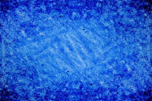 Grunge Blauwe Kleur Patroon Achtergrond — Stockfoto