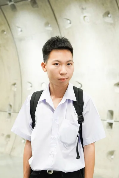 Fermer Thai Étudiant Uniforme — Photo