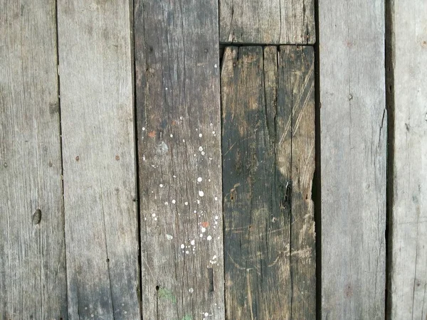 Zbliżyć Stare Łamane Deski Tekstury Drewna — Zdjęcie stockowe