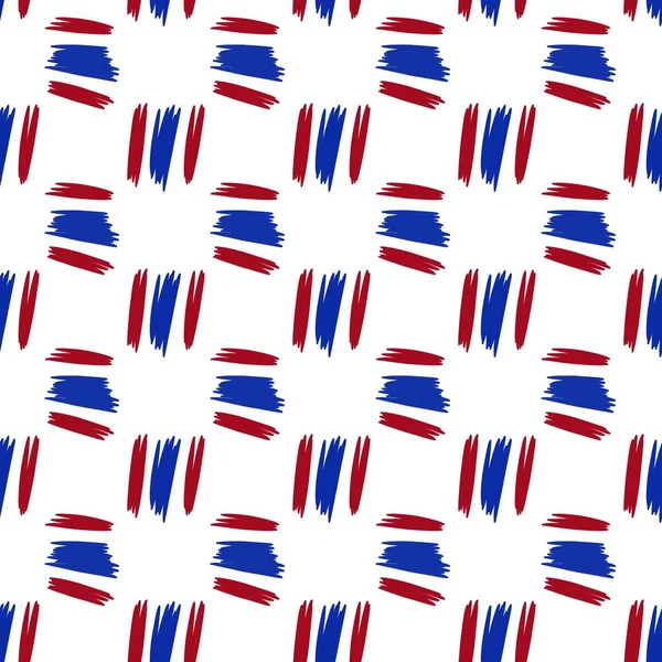 Seamless Pattern Background Red Blue Color — Stock Photo, Image