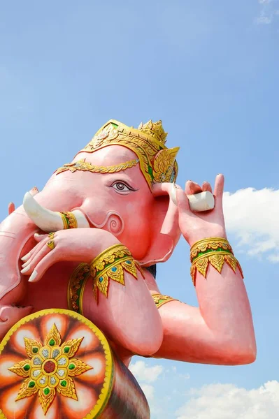 Statue Von Ganesh Öffentlichen Tempel Thailand — Stockfoto