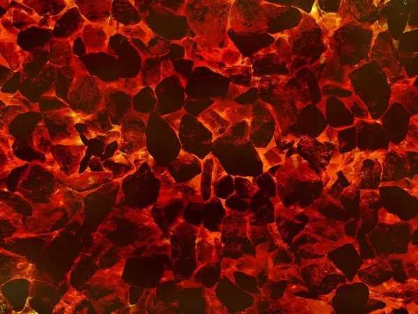 Rosso Caldo Lava Modello Sfondo — Foto Stock
