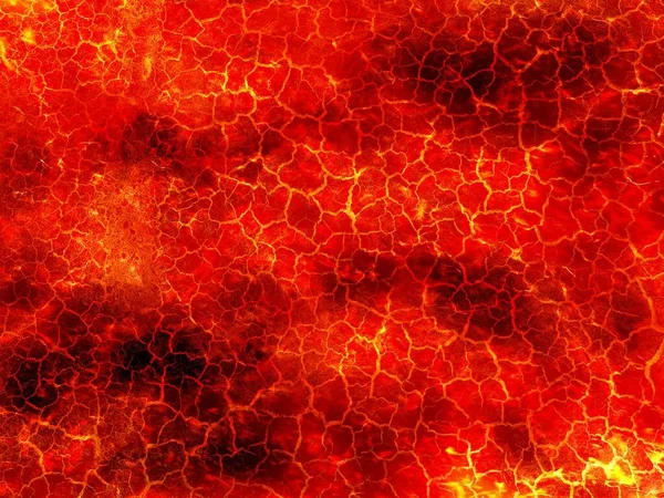 Kırmızı Sıcak Lav Desenli Arkaplan — Stok fotoğraf