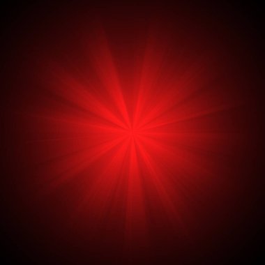 Soyut arkaplanın kırmızı renk ışığı