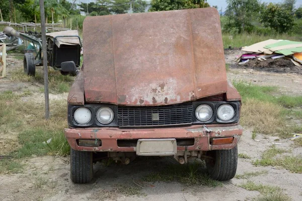 Coche Viejo País Tailandia — Foto de Stock