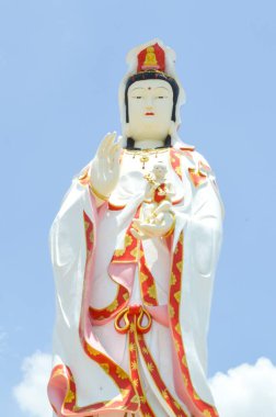 Tayland, Saman tapınağındaki guan yin heykeli standı