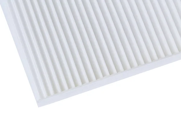 Close up, clean cabin air filter for car. car air filter texture and background