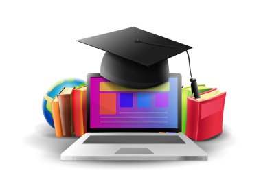 Bir kişisel bilgisayar üzerinden online çalışmalar