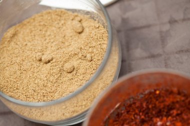 Yakın çekim kimyon baharatı.