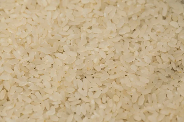 Close White Rice Background — Stock Photo, Image