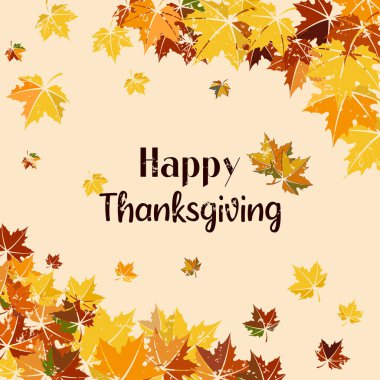 Yapraklı Şükran Günü çizimin kutlu olsun.
