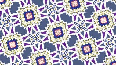 Arapça tarzı soyut dekoratif desen