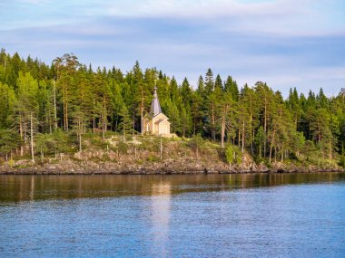 Chapel ayakta görünümünü sahilde