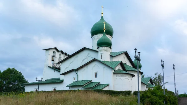Igreja Ortodoxa Epifania Pskov Rússia — Fotografia de Stock