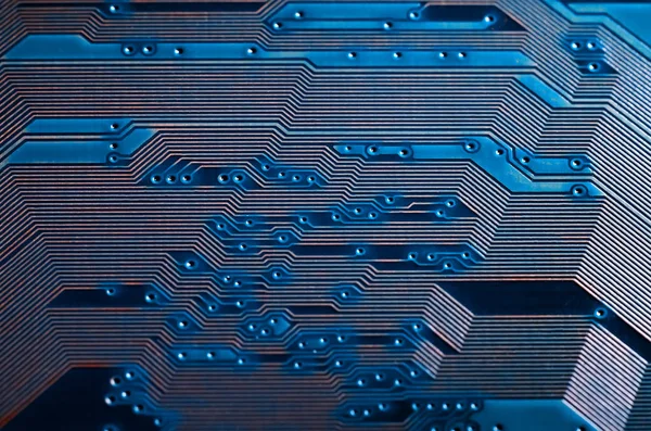 Electronic Circuit Board Close Background Texture — Stock Photo, Image