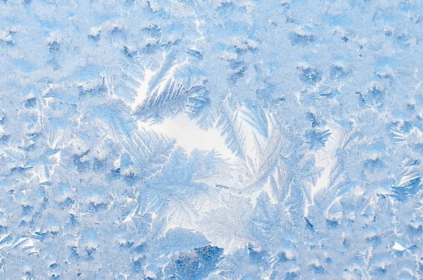 Abstract Frosty Pattern Glass Background Texture — Stock Photo, Image