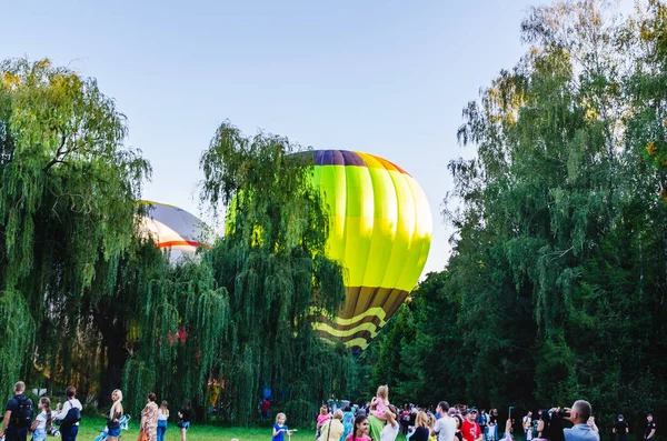 Belaya Tserkov Ukrajna Augusztus 2018 Légi Léggömb Fesztivál Parkban — Stock Fotó