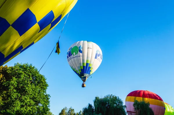 Belaya Tserkov Ukraine Août 2018 Festival Montgolfières Dans Parc — Photo