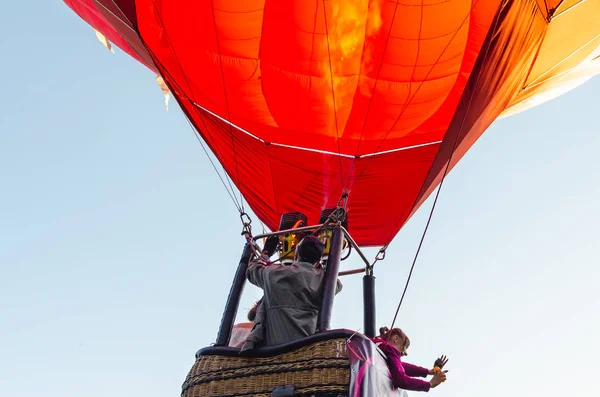 Belaja Tserkov, Oekraïne, air 23 augustus 2018 ballonfestival in het park. — Stockfoto