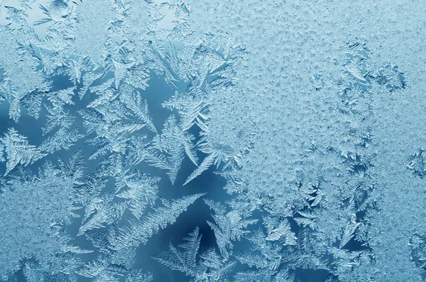 Cam, arkaplan dokusu üzerindeki soyut buz deseni — Stok fotoğraf
