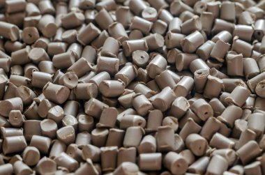 Granüllerdeki gri polimer boya, arkaplan dokusu.