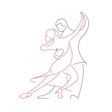 Tango dans vektör logosu