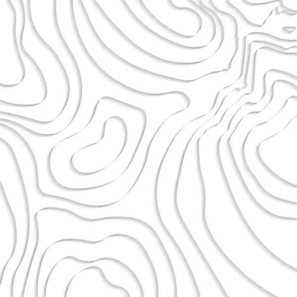 Línea Topografía Senderismo Montaña Concepto Mapa Topográfico Ligero Con Espacio — Archivo Imágenes Vectoriales