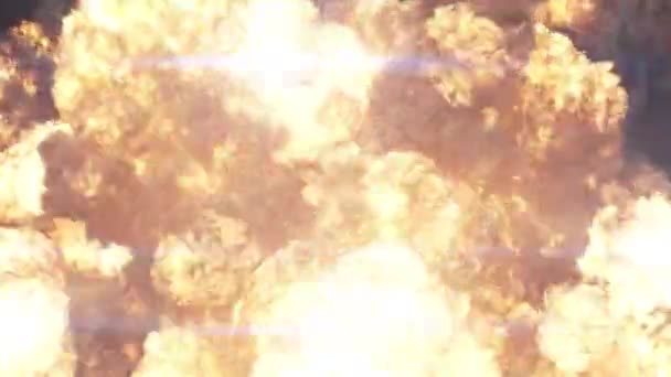 Explosion fond superposition — Video