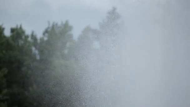 下着雨，风向汹涌 — 图库视频影像