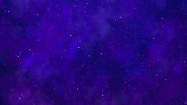 Geceleyin yıldızlarla dolu bir gökyüzü