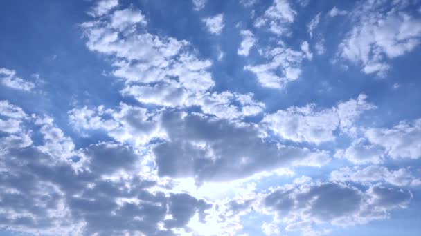 Vídeo del cielo con nubes — Vídeos de Stock