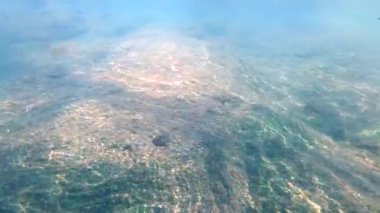 Nehrin su altındaki video görüntüleri.