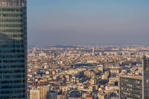フランス 3月21 2020 防衛塔のパノラマビュー — ストック写真