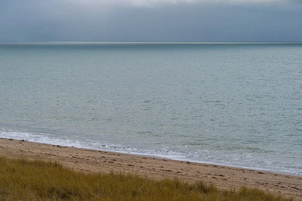 Gouville Frankreich 2018 Blick Auf Das Meer — Stockfoto