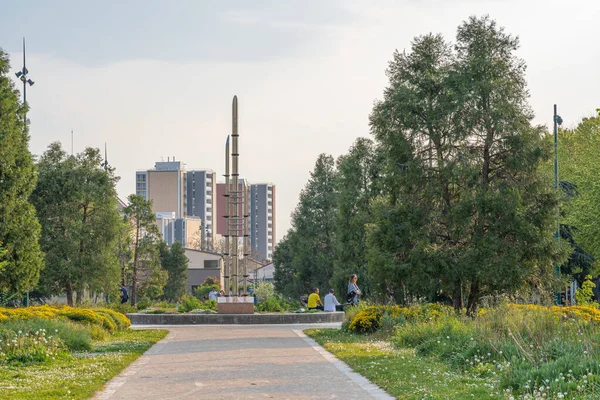 Gennevilliers France 2020 Walk Home — Stock Photo, Image