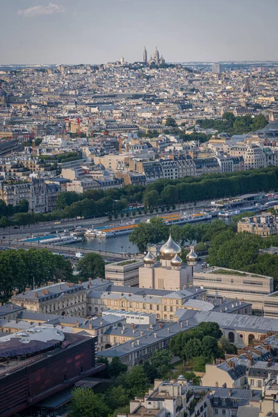 2020年6月25日 エッフェル塔からのパリの景色 — ストック写真